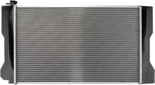Vista 33 de KAX Radiador, CU1552 Estilo OE Radiador de núcleo de aluminio de montaje por pernos de repuesto Ram1500 1994-1998, Ram2500 1994-1997, Ram3500