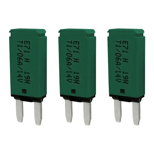 Vista 5 de Mini ATM Auto Reinicio 5 Amperios Disyuntor de Circuito Fusible para Protección de Batería de Audio Automotriz Marina RV Coche Camión (T1) Reinicio
