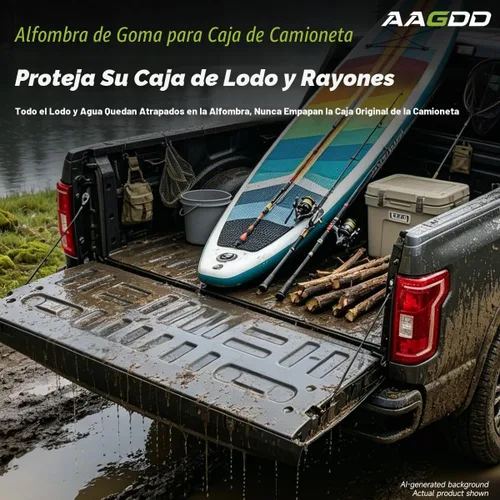 Vista 6 de Alfombrilla para caja de camioneta de 5.5 pies para Ford F-150 2015