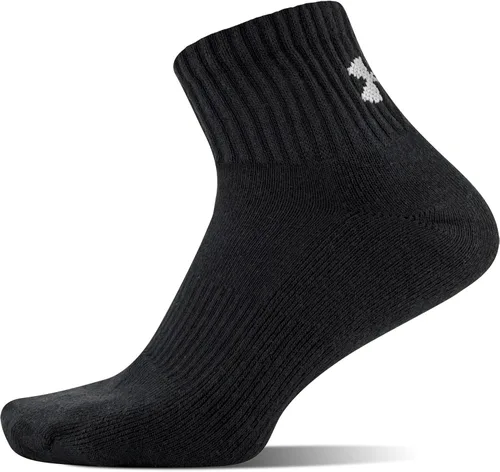Vista 4 de Under Armour Calcetines de algodón para adultos multipares