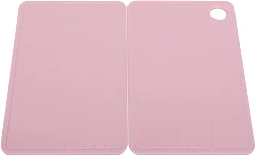 Vista 9 de Pequeña tabla de cortar, tabla de cortar de cocina plegable para cocina plástico fruta rosa mini