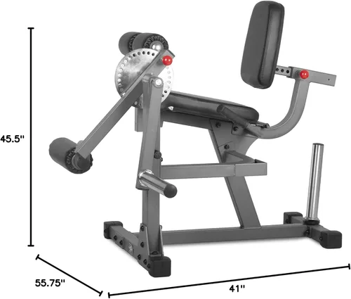 Vista 7 de Extensión de pierna rotativa XMark y máquina de rizos XM-7615