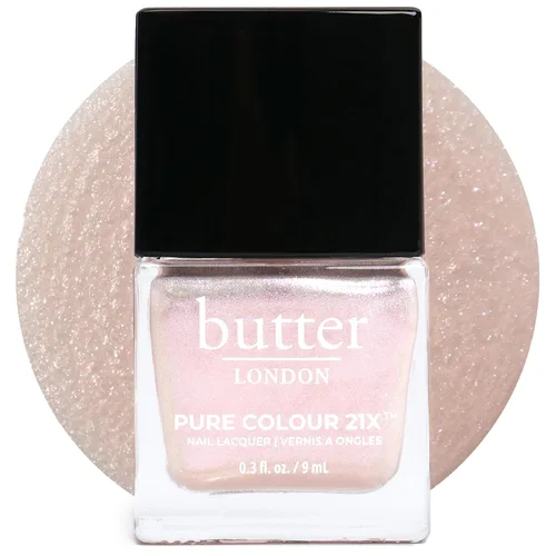 Vista 12 de butter LONDON PC21X Esmalte de uñas – Secado rápido, color de larga duración con acabado similar al gel y laca de uñas resistente a las virutas que