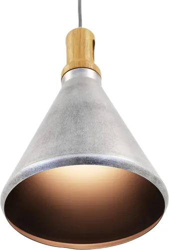 Vista 3 de Colgante Gris Plateado Collection One Light