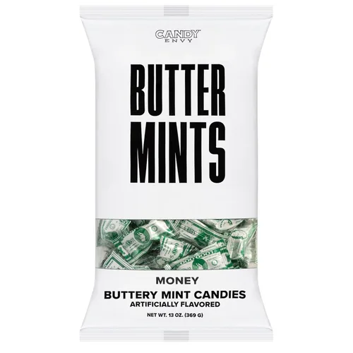 Vista 6 de Buttermints, 13 oz. Bolsa, Aproximadamente 100 mentas envueltas individualmente
