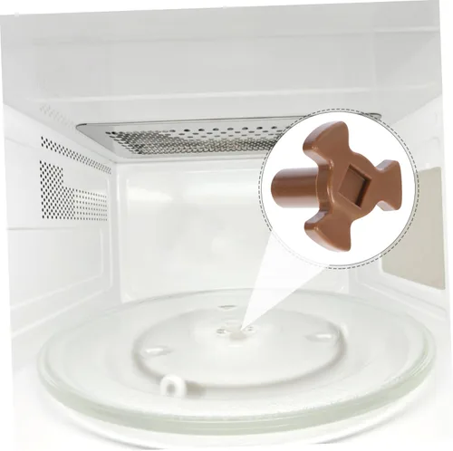 Vista 3 de Piezas de repuesto para hornos de microondas 2 piezas de acoplador de ejes giratorios