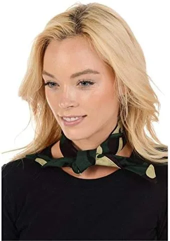 Vista 3 de 6,12,36 PK Bandanas for Men and Women, 100% Cotton Bandana - Gold, Black, White +20 Color Mens Handkerchiefs Bandana Pack