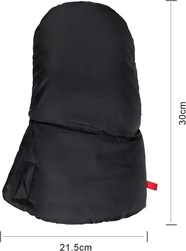 Vista 8 de 1 par de manguitos de mano para cochecito gruesos, impermeables, cálidos, carritos, compatibles con manguitos de mano, accesorios para cochecito