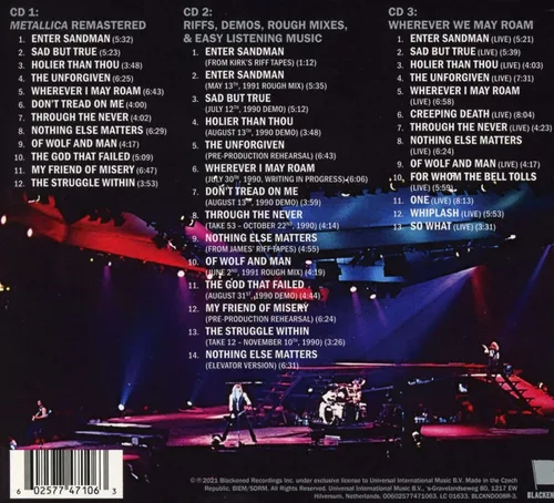 Vista 2 de The Black Album (Remastered) 3CD