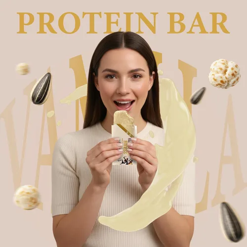 Vista 3 de Rawmantic Chocolate - Barras de proteína de chocolate blanco orgánico sabor a vainilla, 2.1 onzas (paquete de 12) - Barras de proteína keto - Barras