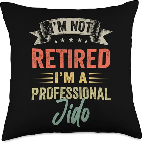 Vista 5 de Arab Grandfather Shop Retired I'm A Professional Jido - Almohada de 16 x 16 pulgadas, multicolor