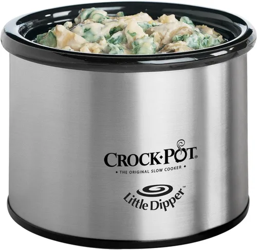 Vista 3 de Olla de cocción lenta Crock-Pot, 120 onzas cuenta regresiva programable, ovalada con balancín, acero inoxidable, SCCPVC605-S