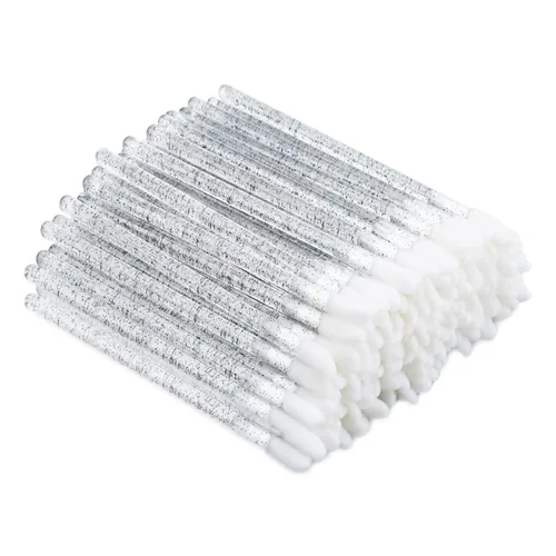 Vista 15 de G2PLUS 100 aplicadores de brillo de labios, cepillos de labios desechables, aplicadores de brillo de labios, aplicadores de brillo de labios