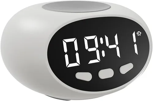 Vista 8 de Reloj despertador parlante, hora y fecha extra ruidosos, reloj parlante para niños, ancianos, demencia, personas mayores con discapacidad auditiva