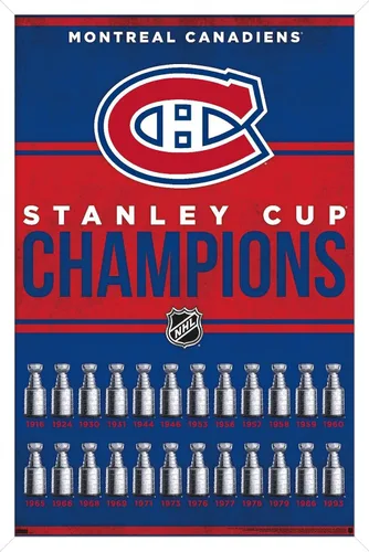 Vista 13 de Trends International Póster de pared de la NHL Montreal Canadiens - Champions 23
