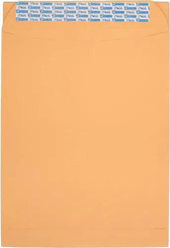 Vista 6 de Mead Sobres, tamaño carta, 6 x 9 pulgadas, cierre autoadhesivo Press-It Seal-It, sobres de papel kraft marrón multiusos de 24 libras, 30