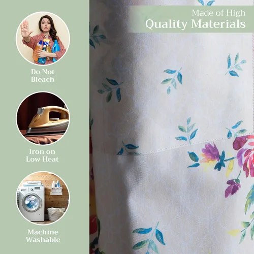 Vista 413 de Maison d' Hermine Delantales para mujer con bolsillo, 100% algodón (27.50 x 31.50 pulgadas)