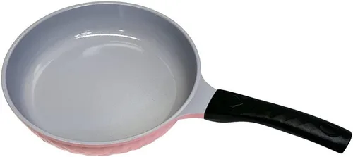 Vista 4 de 9-1/2 '' cacerola cerámica antiadherente cerámica interior exterior cocina sartén