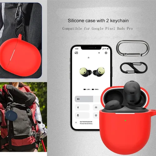 Vista 2 de Carring - Funda para Google Pixel Buds Pro