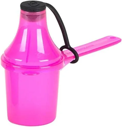 Vista 14 de 15 cc 1 cucharada 1/2 fl oz. 14.8 mL Cuchara de plástico de mango corto con embudo adjunto, cucharas medidoras para polvos, café, comida