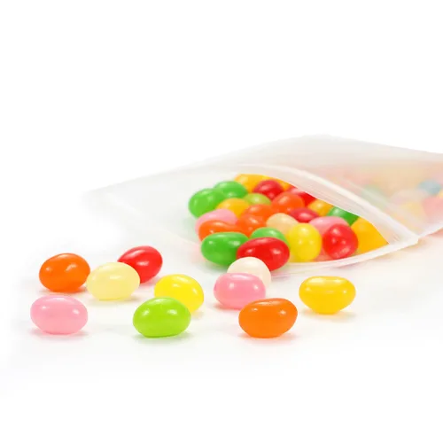 Vista 8 de 200 unidades de 5,1 x 7,6 cm, bolsas de plástico gruesas, transparentes, pequeñas, con cierre de cremallera, de 4 mil, resistentes, para collares