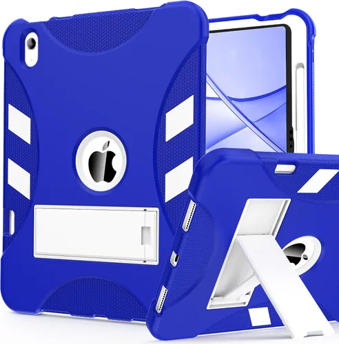 Vista 39 de Funda para iPad de 7ª/8ª generación, funda para iPad 10.2, híbrida, resistente, a prueba de golpes, funda de protección contra caídas construida