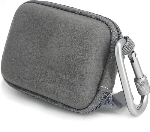 Vista 9 de FiTSTILL Mini estuche de almacenamiento de PU para Go Pro Max 2019/Go Pro Max 2025, funda protectora de viaje rígida Kit de accesorios