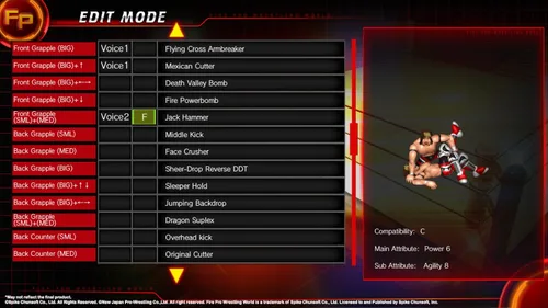Vista 8 de Fire Pro Wrestling World - PlayStation 4
