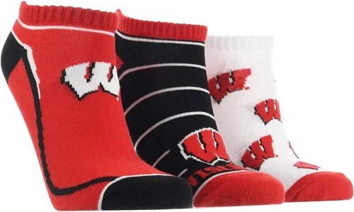 Vista 7 de TCK NCAA No Show Socks for Men and Women, Full Field 3 Pack, Low Cut Ankle Socks College Graduation Gift