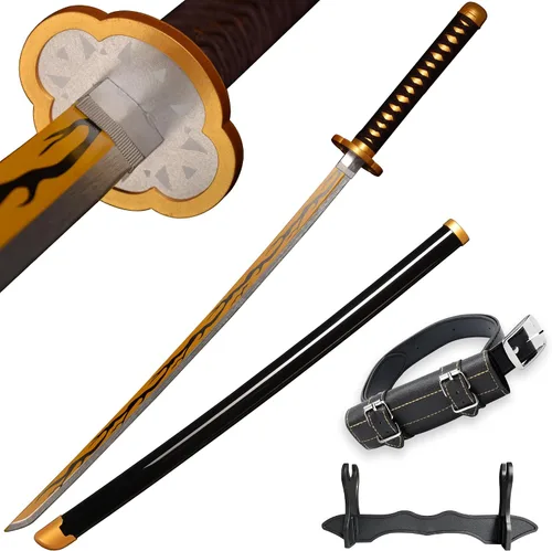 Vista 22 de SV Anime Demon Slayer Sword Katana 41 Inch Decorative Collectible Gift Cosplay Sword，Various Styles Available