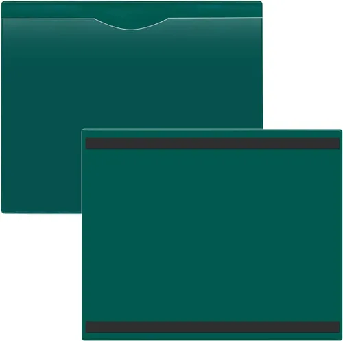 Vista 11 de StoreSMART FJ85STCM-5 - Archivador con parte trasera magnética, 5 unidades, plástico transparente, resistente, resistente