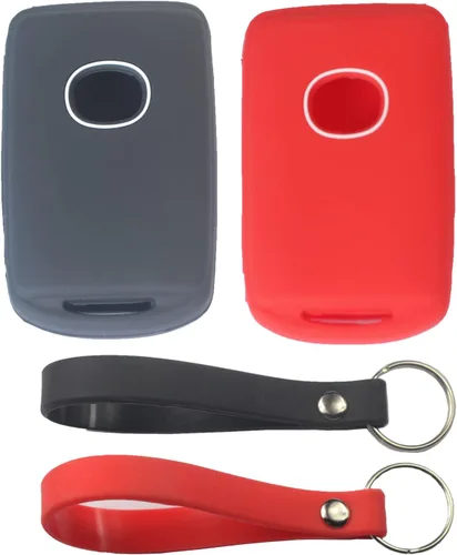 Vista 7 de 2 fundas de silicona de goma negra de 3/4 botones para llavero inteligente sin llave compatible con Mazda 3 CX-3 CX-5 CX-9 CX-30 2020 2021 2022 2