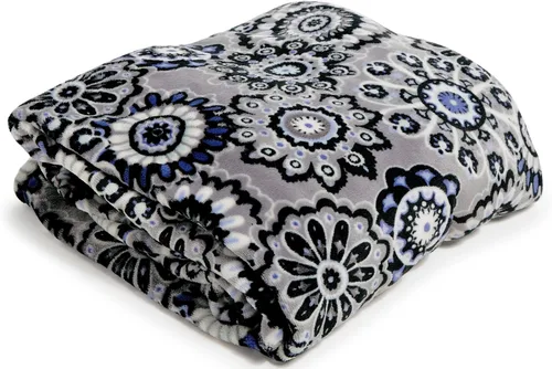 Vista 8 de Vera Bradley Manta de forro polar para mujer, manta de felpa suave para sofá, dormitorio y decoración del hogar