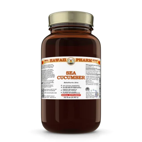 Vista 8 de HawaiiPharm - Extracto líquido de pepino de mar (Cucumaria Frondosa) 4 onzas líquidas