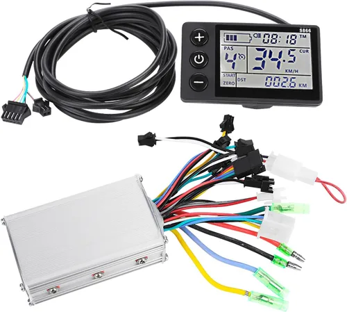 Vista 5 de Controlador de batería de 48 V 36 V 500 W 36 V 48 V LCD Panel de pantalla LCD scooters eléctricos Equipo Scooter Kit de controlador (2 # 36 V 48 V)
