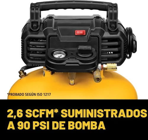 Vista 6 de Hotcakes Compresor DeWalt dwfp55126 6-galón 165 PSI