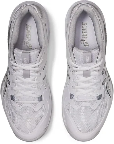 Vista 6 de ASICS Gel-Tactic - Zapatos deportivos de interior para mujer, BlancoPlata pura