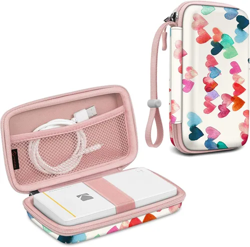 Vista 11 de Fintie Funda protectora para cámara e impresora Kodak Step/Mini 2 HD/PRINTOMATIC/Kodak Smile - Funda de transporte rígida a prueba de golpes
