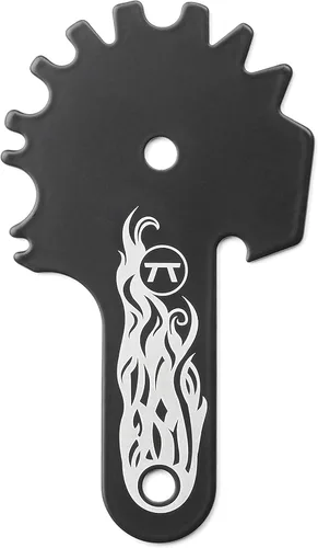 Vista 6 de Outset Limpieza de parrilla, raspador universal para parrilla, acero inoxidable con bolsa de almacenamiento