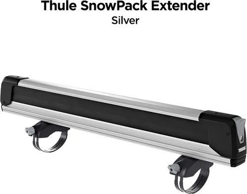 Vista 9 de Thule SnowPack Extender - Portaesquíes y snowboard (capacidad para 6 pares/4 tablas), plateado