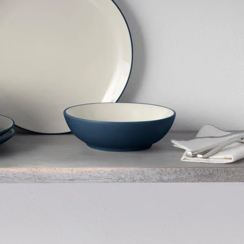 Vista 5 de Noritake Colorwave Blue - Juego de 4 piezas para colocar cuadrado