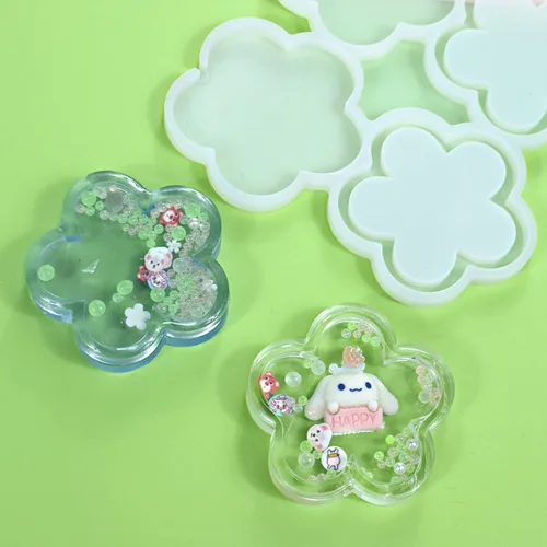 Vista 8 de mostsom Moldes de silicona para piruletas, moldes de silicona para piruletas de chocolate, con diseño de hojas, flores, dulces, sin palillos, 2