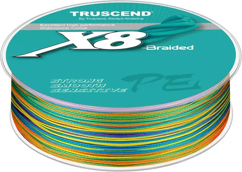 Vista 9 de TRUSCEND X8 Braided Fishing Line, Durable and Valuable PE Braid Line for Professional, More Thinner More Smoother Performance for Casting Well