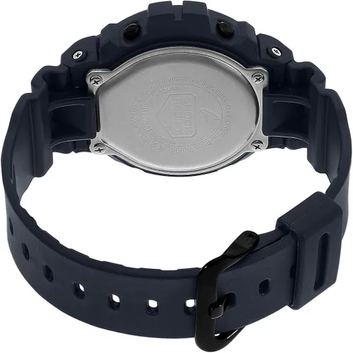 Vista 5 de Casio G-Shock, Black Out Basic Series DW6900BB-1 - Reloj de resina, todo negro, para hombre