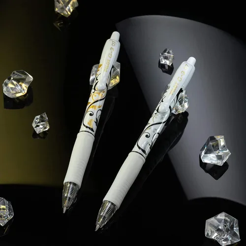 Vista 4 de Pilot, bolígrafos de gel G2 Premium, punta fina de 0.7 mm, colección Fashion, negro, paquete de 5