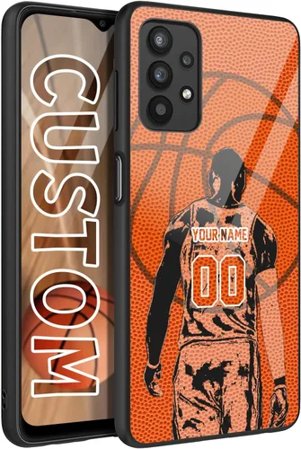 Vista 7 de Funda de goma personalizada con diseño de bandera de Estados Unidos para Galaxy A16/A15/A25/A14/A54/A53/ A03S/A02S América Fuego