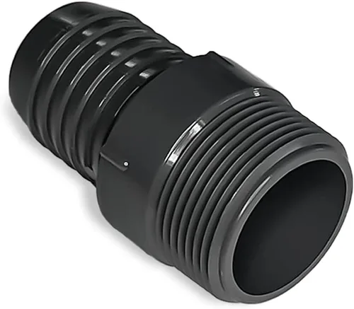 Vista 8 de Conector de manguera de PVC de púas de 5 piezas de 3/4 pulgadas - Juego de piezas de adaptador de conector de manguera de jardín MNPT de 3/4 pulgadas