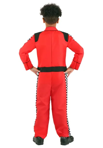 Vista 2 de Disfraz de Mameluco de Piloto Rojo para Niños Multicolor
