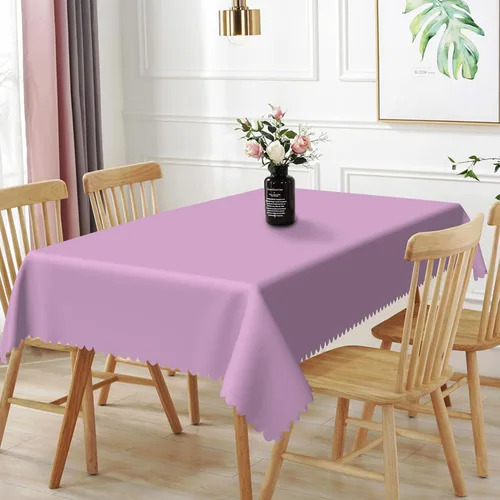 Vista 18 de 52x70inches Apple Green Tablecloth Heavy Duty Washable Polyester Fabric Table Cloth Rectangular Solid Color Table Cover for Kitchen Dining Room