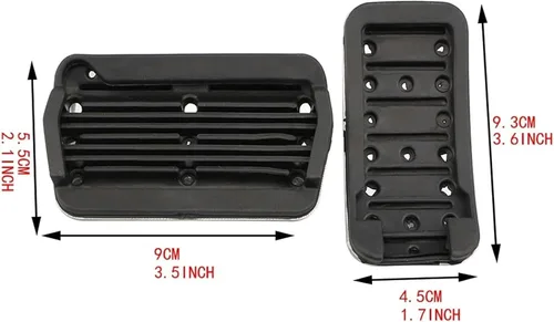 Vista 5 de Pedal de coche, acelerador, pedal de combustible, freno de gas, cubierta antideslizante, para Volvo V40 XC40 C30 C70 S40 2013-2018